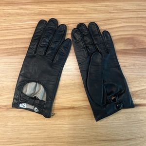 Sermoneta Italian leather driving gloves